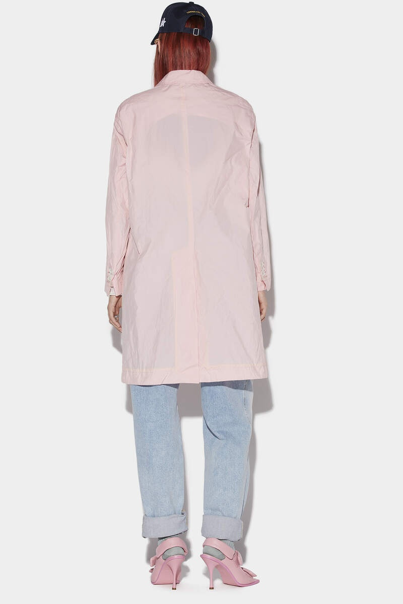 DSQUARED2 THREE BUTTON RAIN COAT outlook