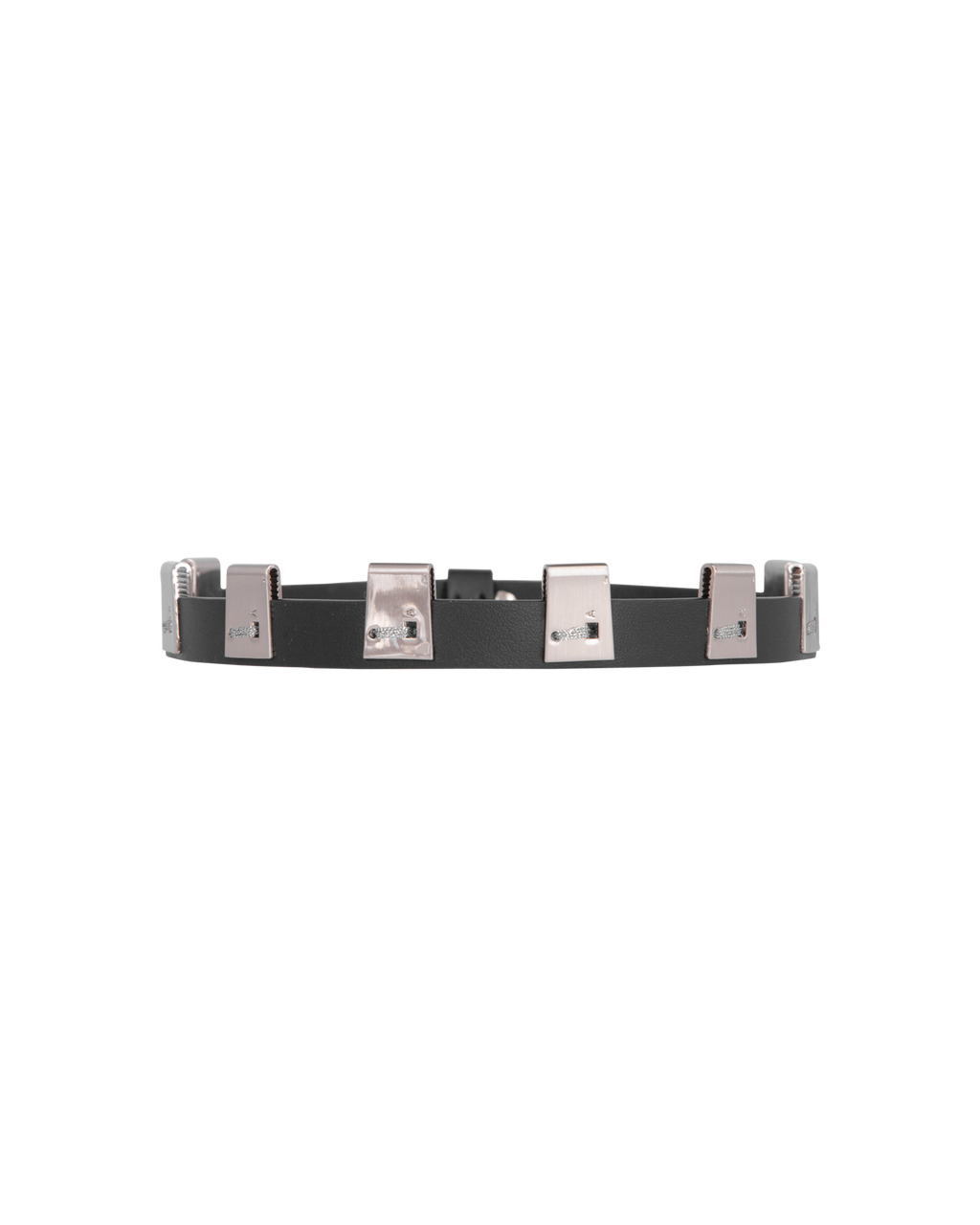 LEATHER LIGHTERCAP CHOKER - 1