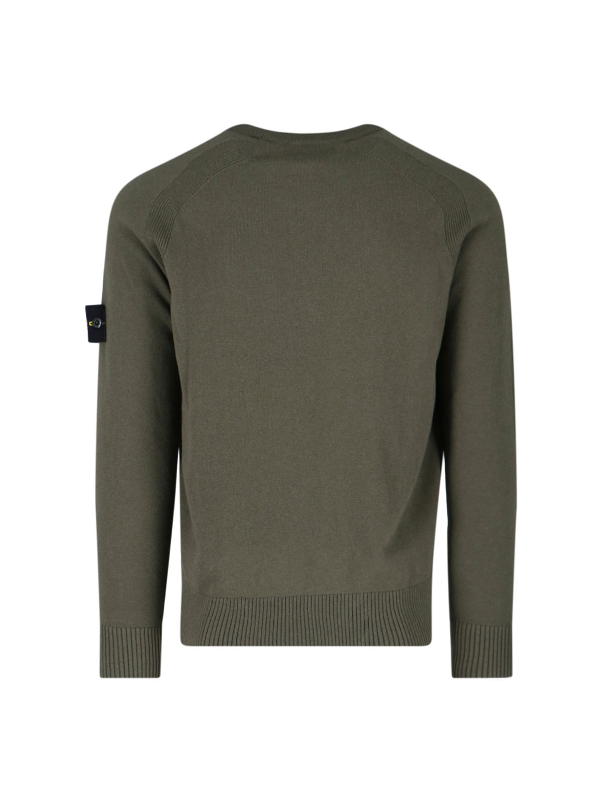 VIRGIN WOOL LOGO SWEATER - 2