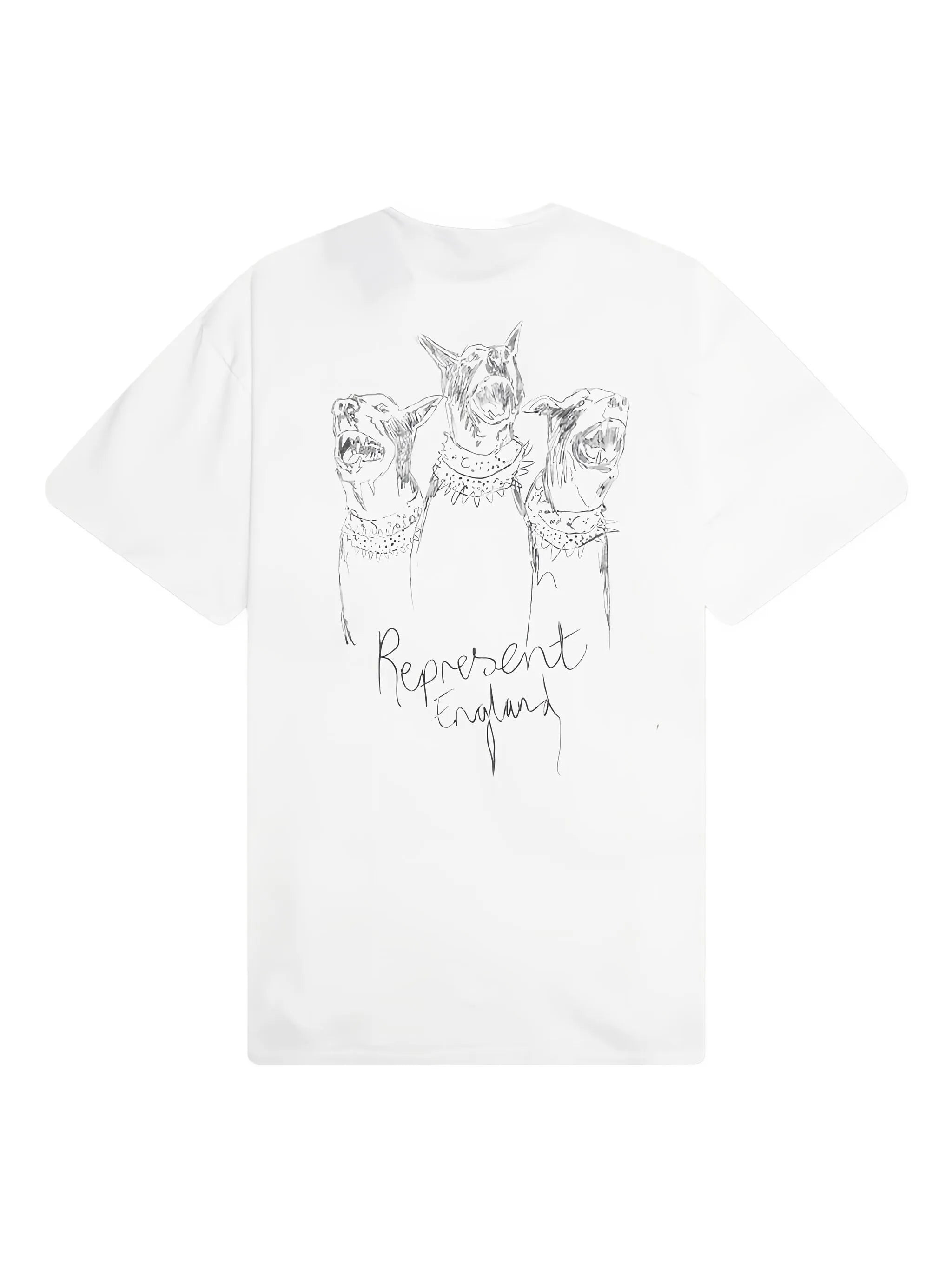 Represent Thoroughbred Dog Hand-drawn T-shirt - 4