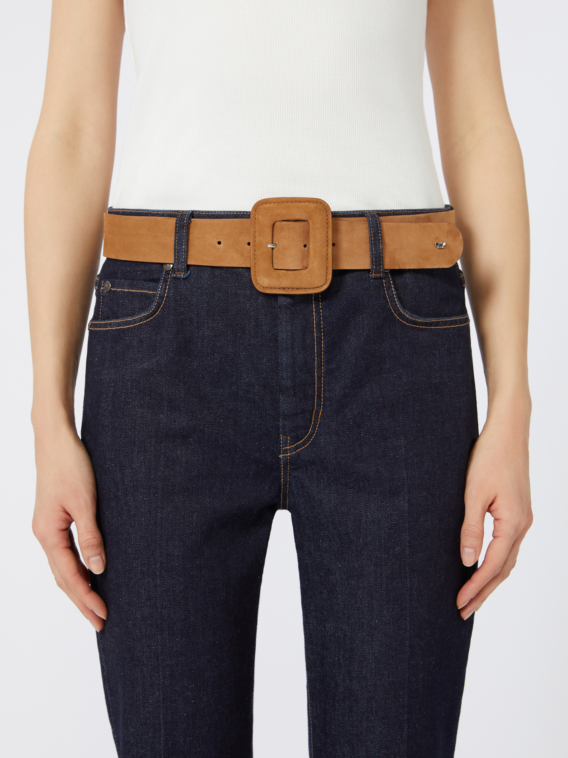 BRIOSUEDE Suede belt - 3