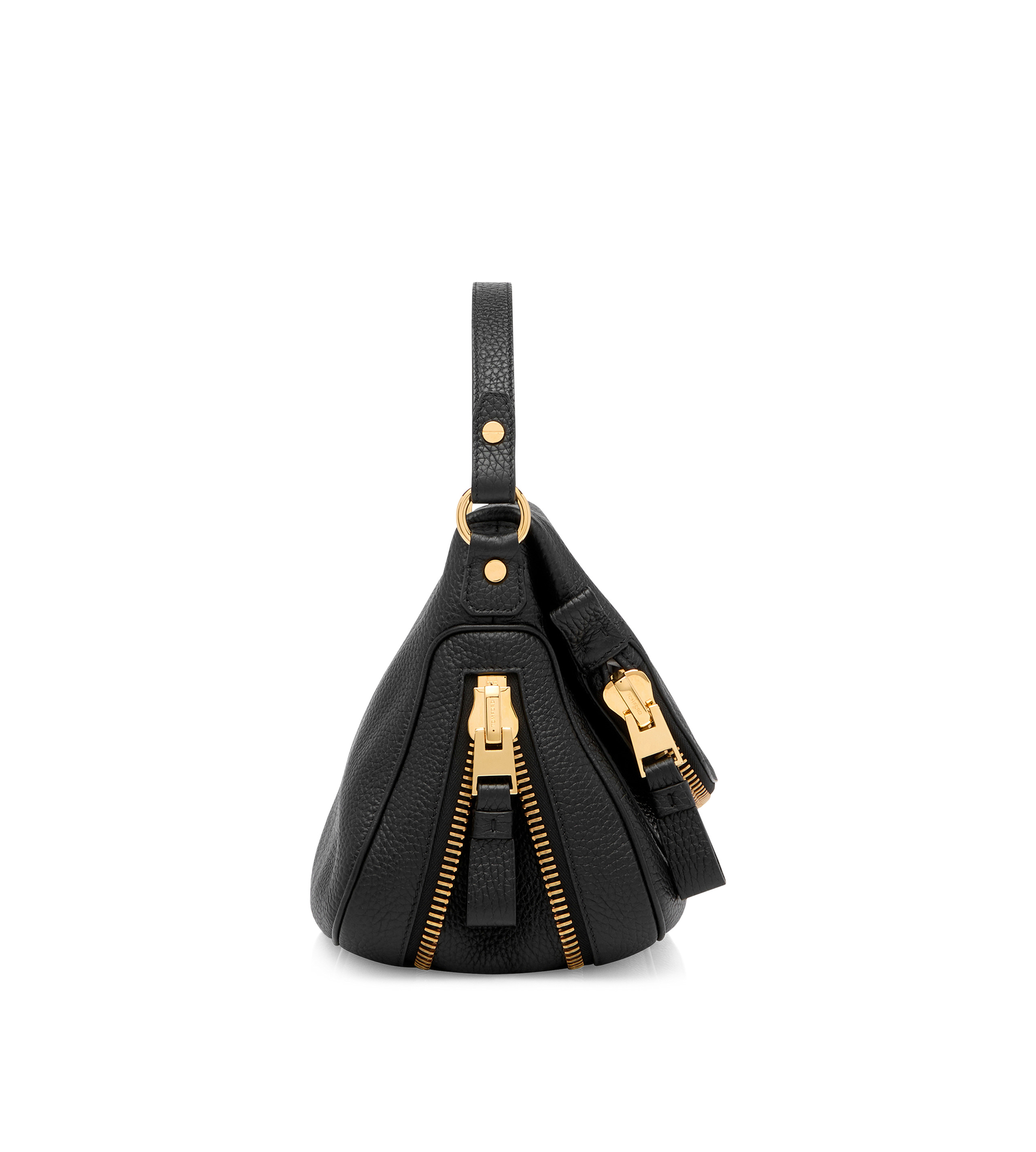 GRAIN LEATHER JENNIFER MEDIUM DOUBLE STRAP BAG - 2