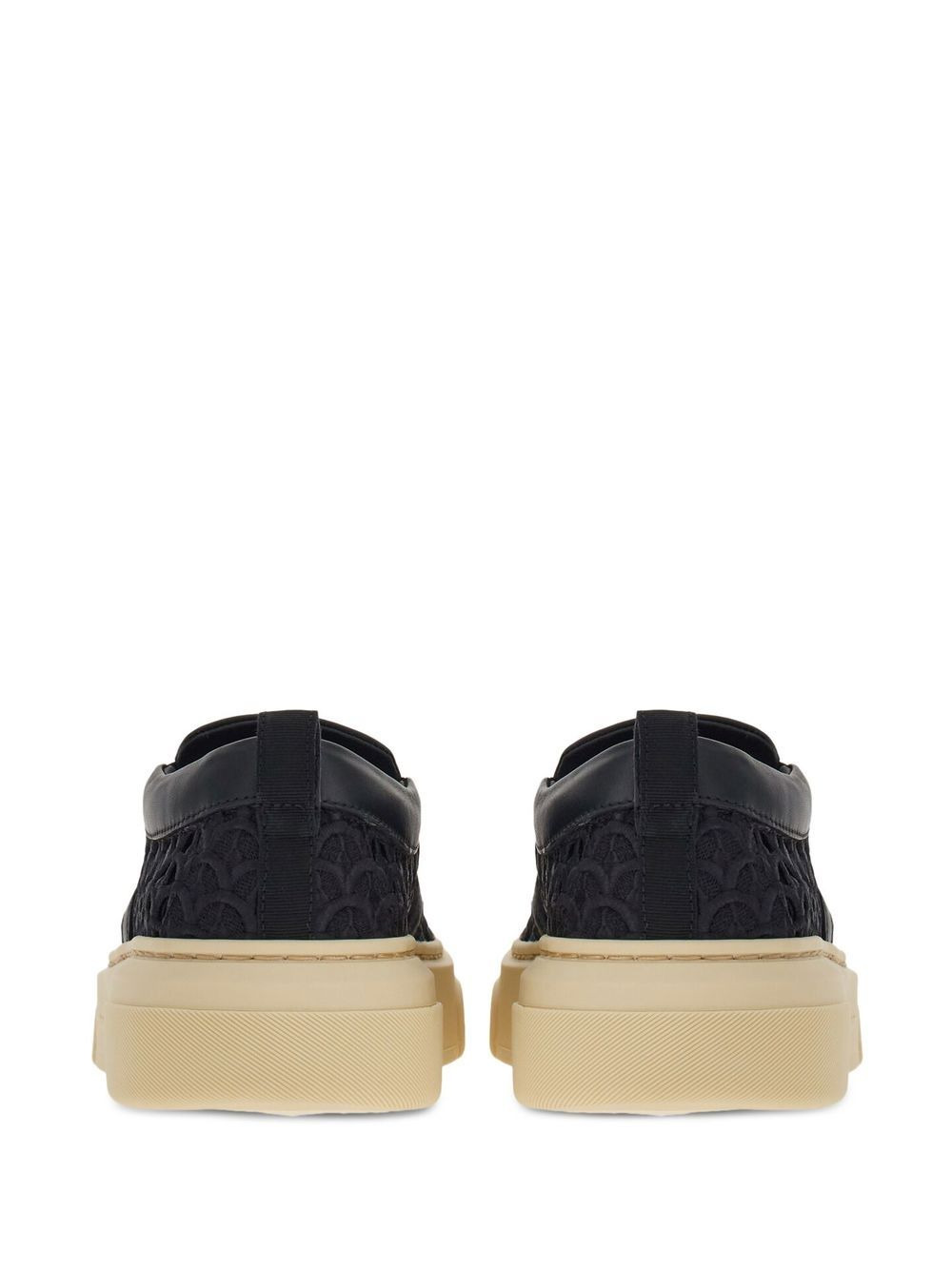 embroidered slip-on sneakers - 3
