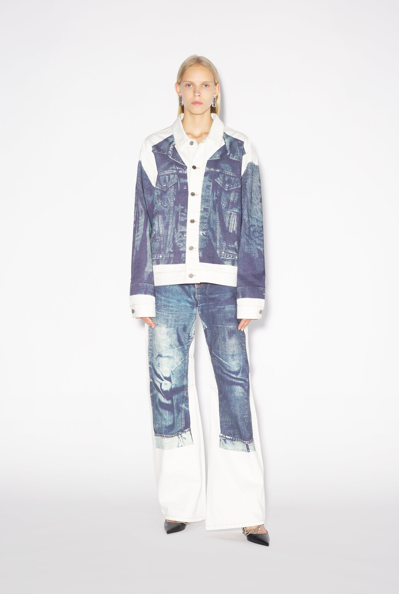 THE WHITE TROMPE L’OEIL DENIM JACKET 1