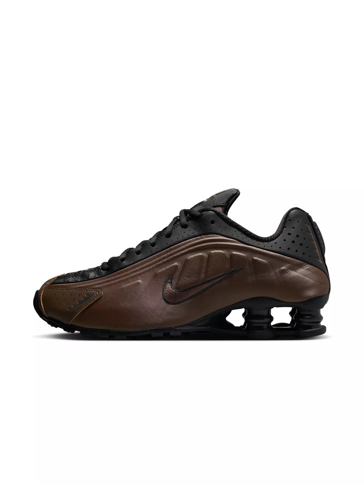 Shox R4 "Off Noir/Ironstone" Women's Shoe - 3