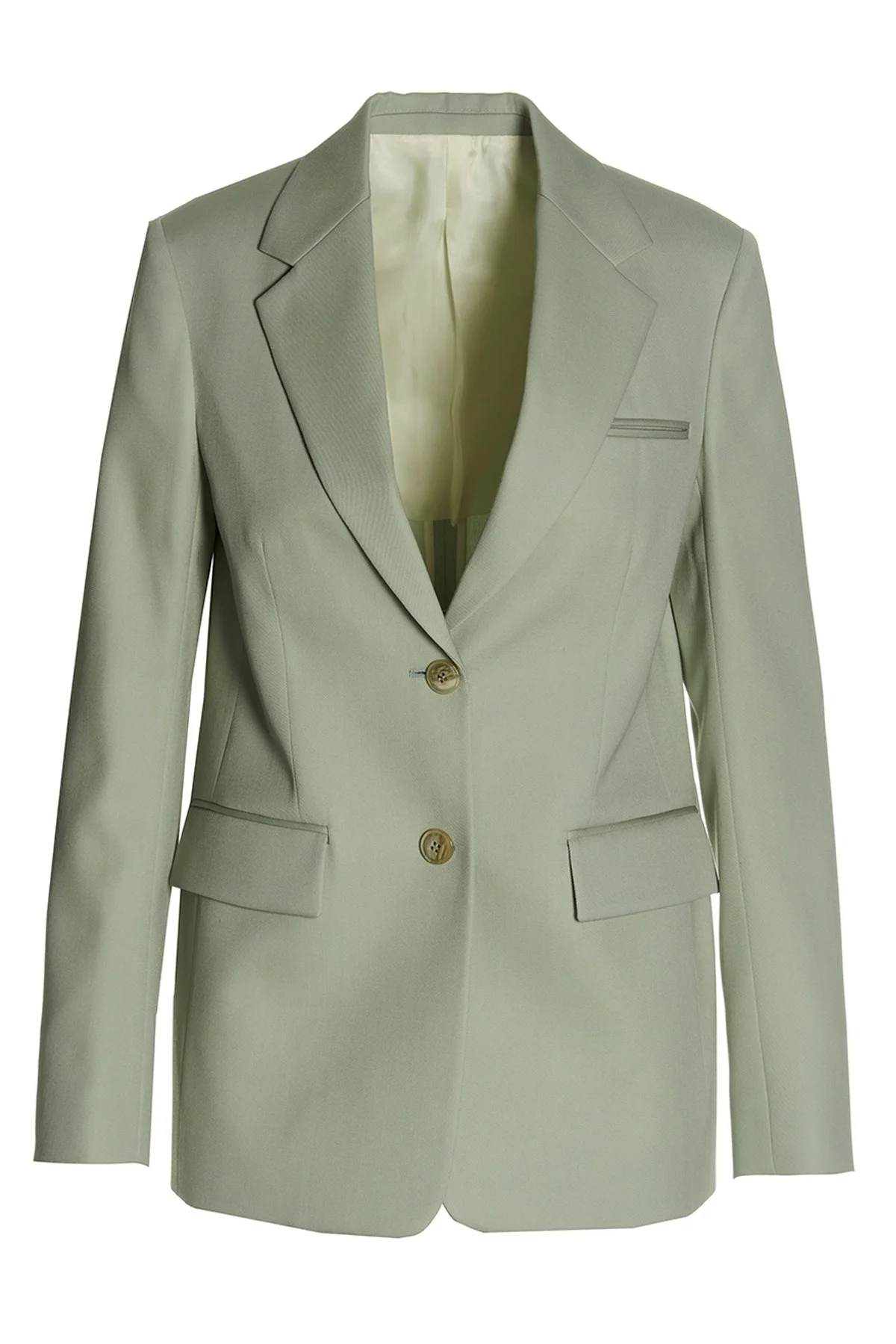 Wool single breast blazer jacket - 1