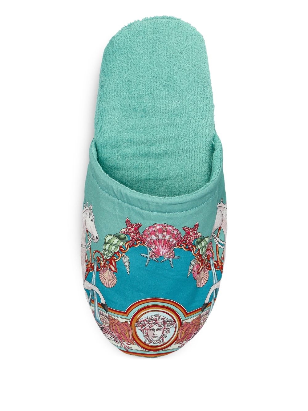 printed slip-on slippers - 4