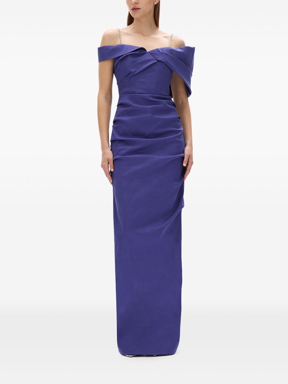 Dahli off-shoulder ruched dress - 2