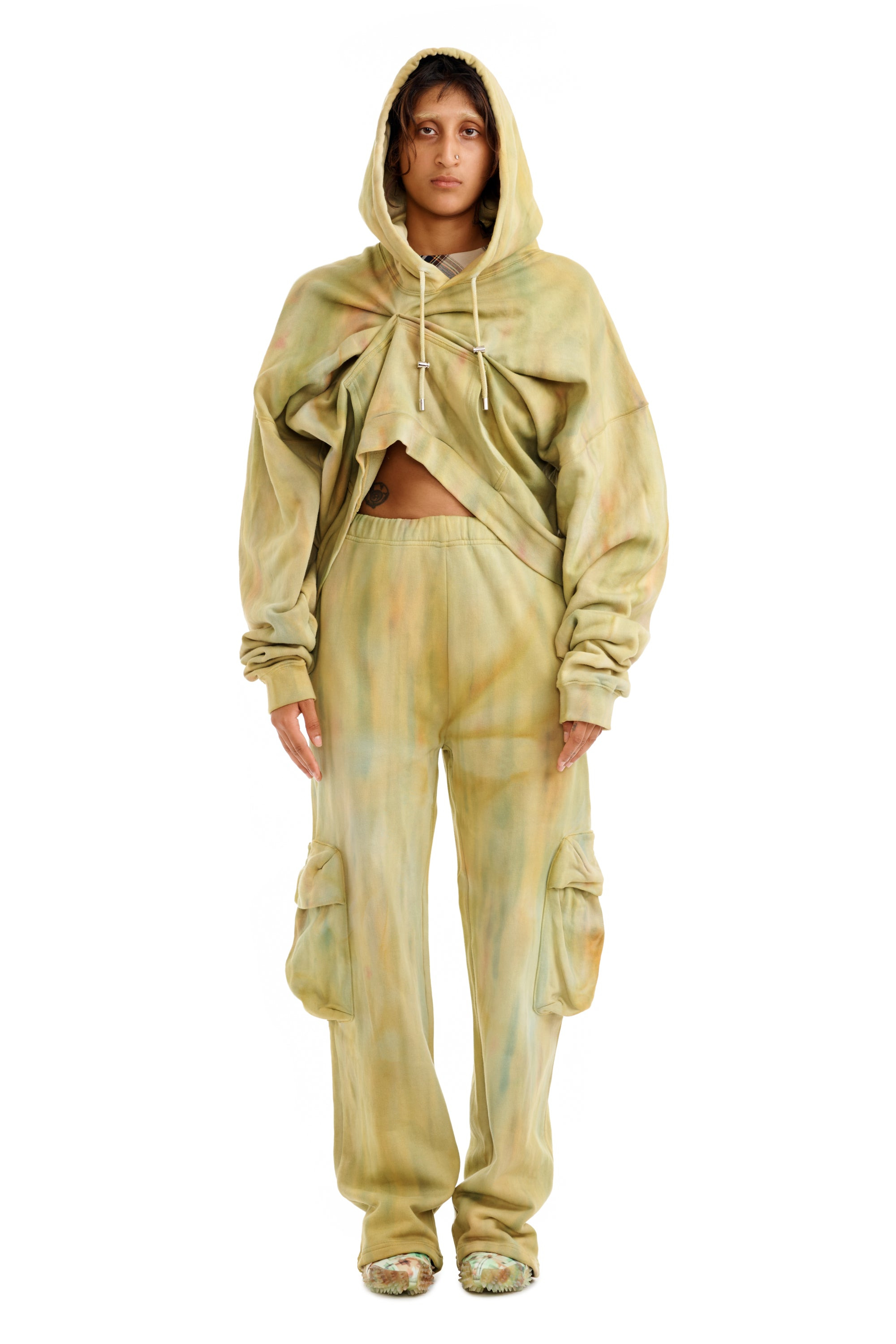 SEA MOSS CARGO SWEATPANT - 5