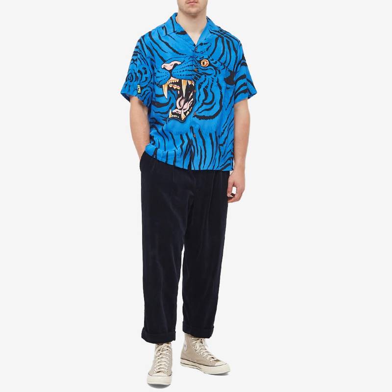 WACKO MARIA Wacko Maria Tim Lehi Tiger Vacation Shirt outlook