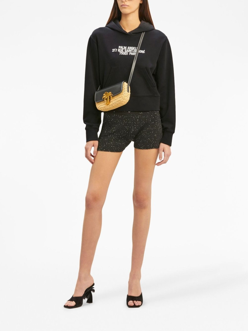 Palm Angels 75001 cotton hoodie outlook