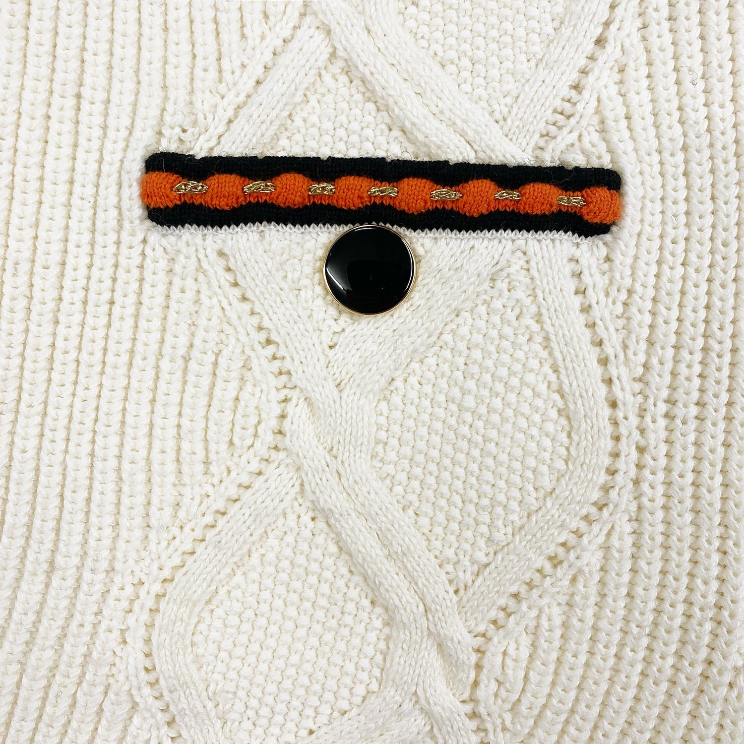 Cream Cable Knit Short - 5