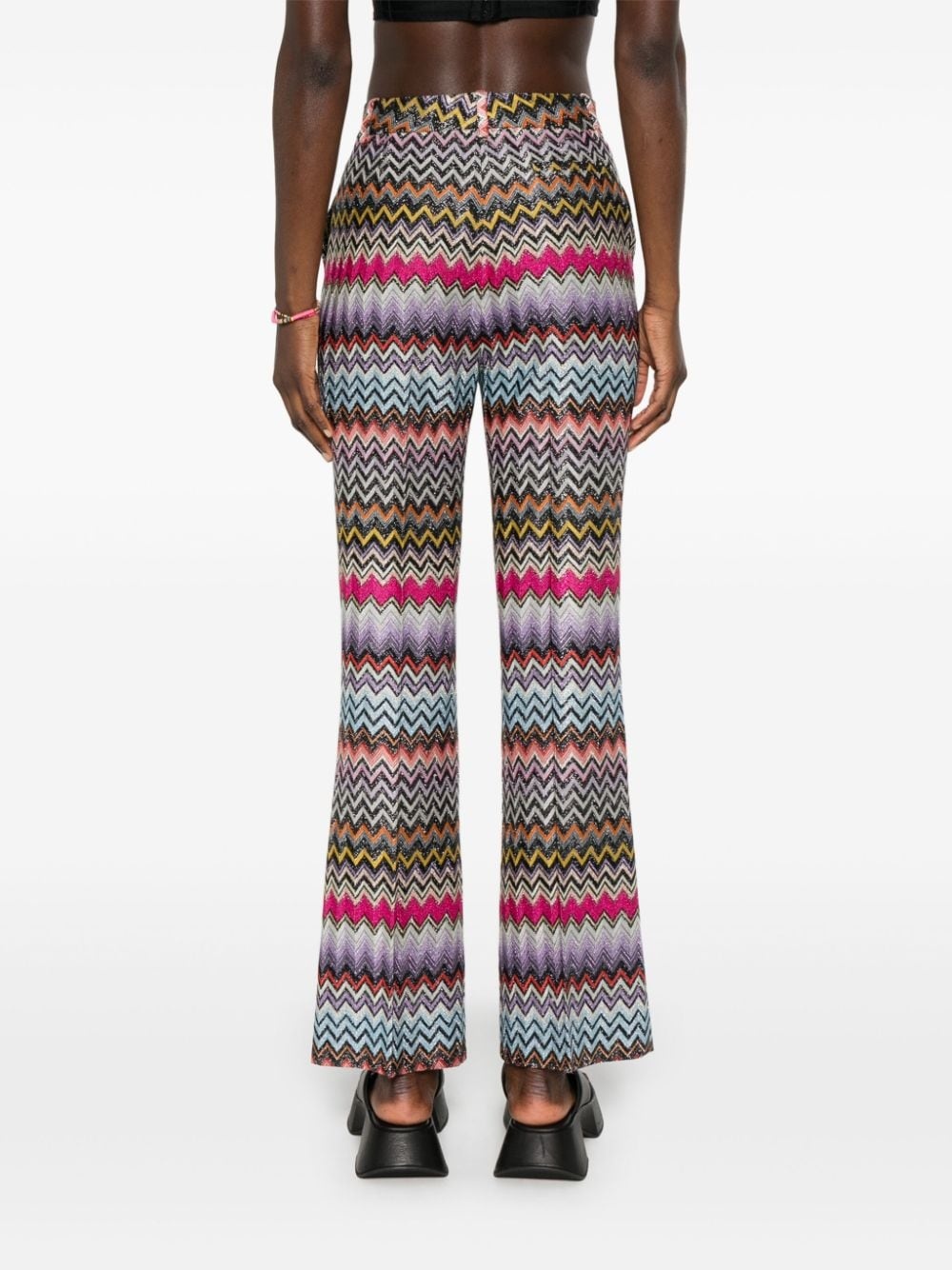Capri bootcut tailored trousers - 4