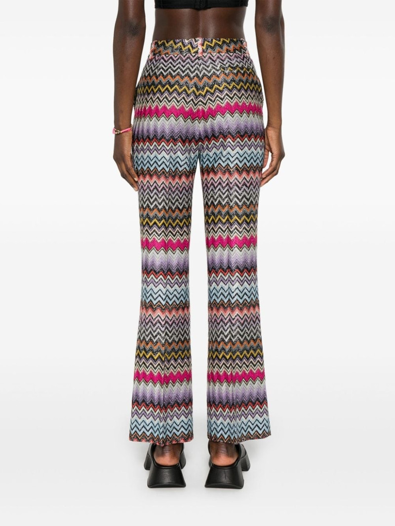 Capri bootcut tailored trousers 4