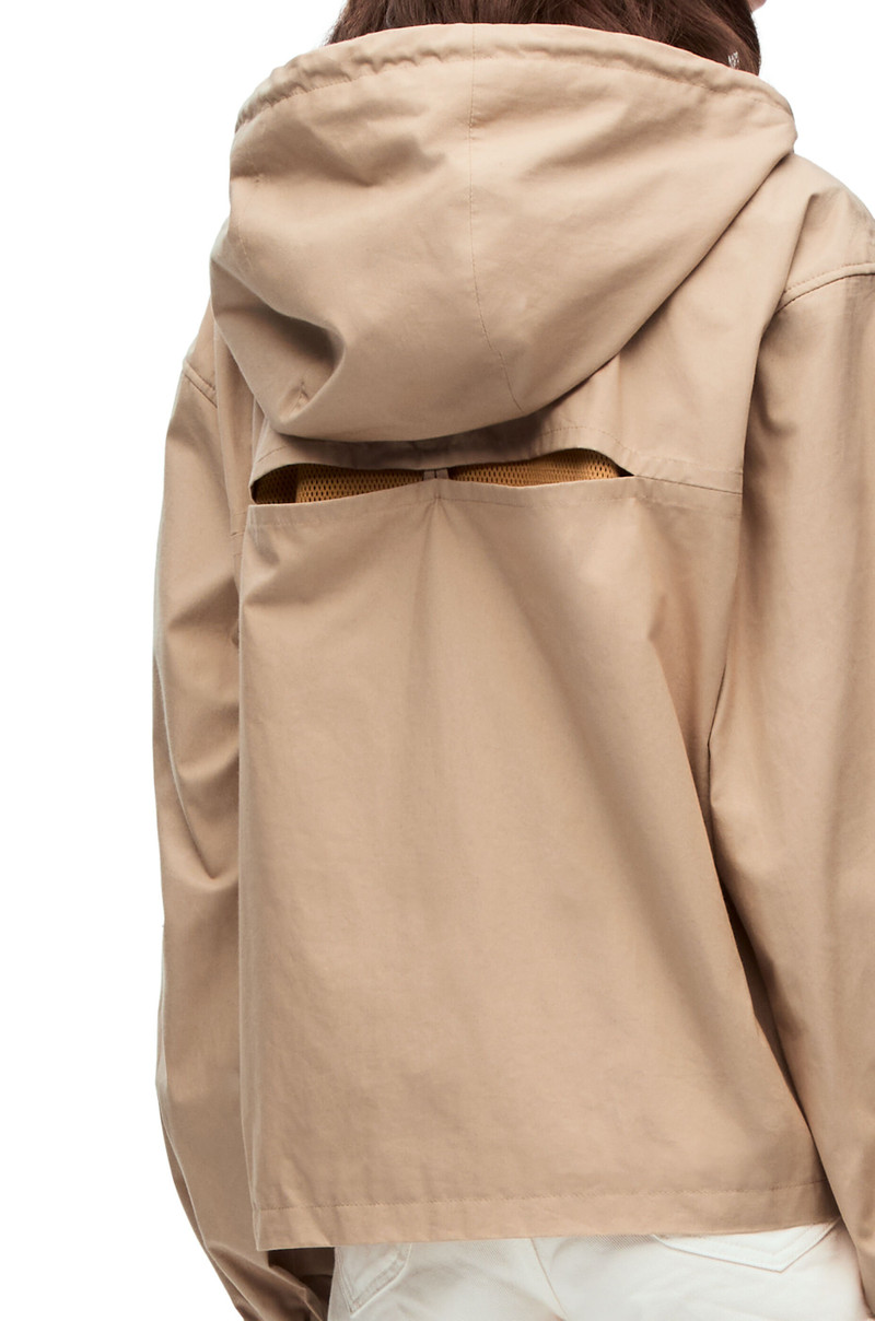 Hooded parka in cotton 6