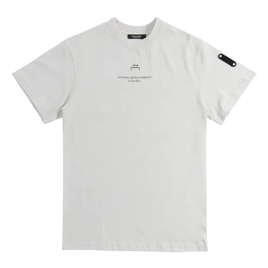 A Cold Wall Brutalist Print Cotton Jersey T-Shirt - 1