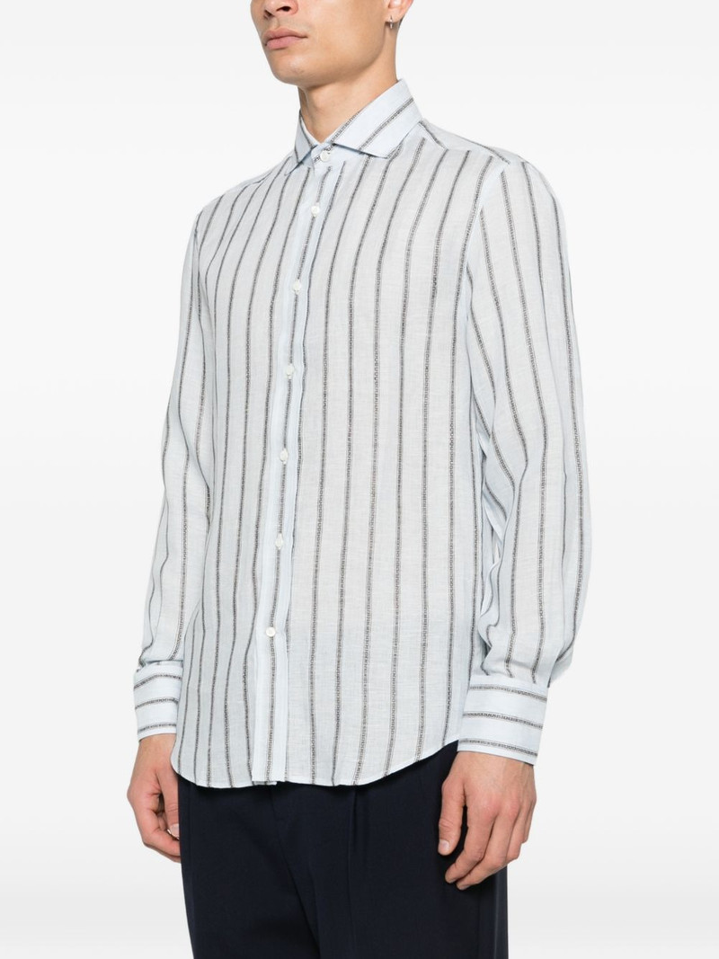 striped button-down shirt 3