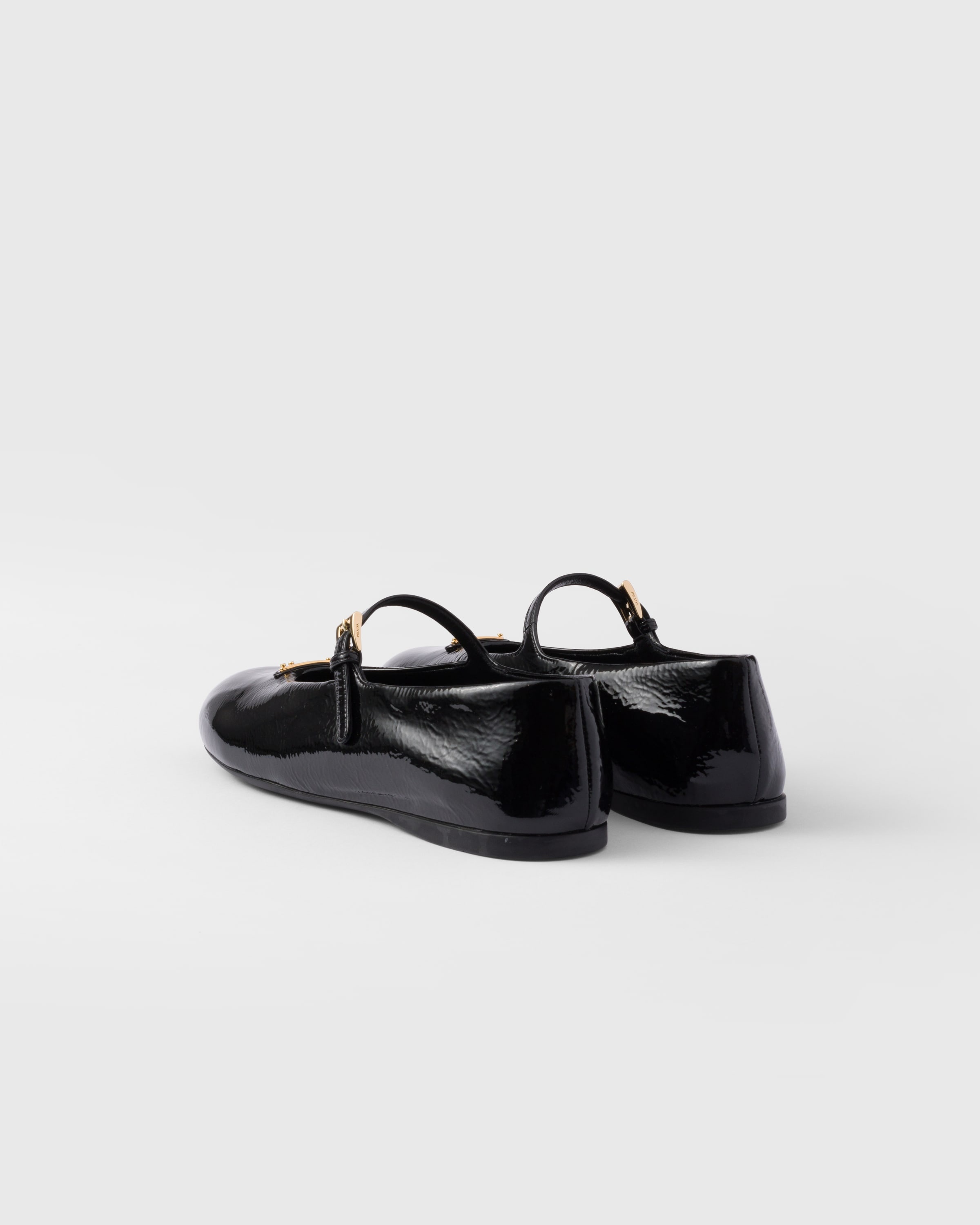 Naplak patent leather ballerinas - 4