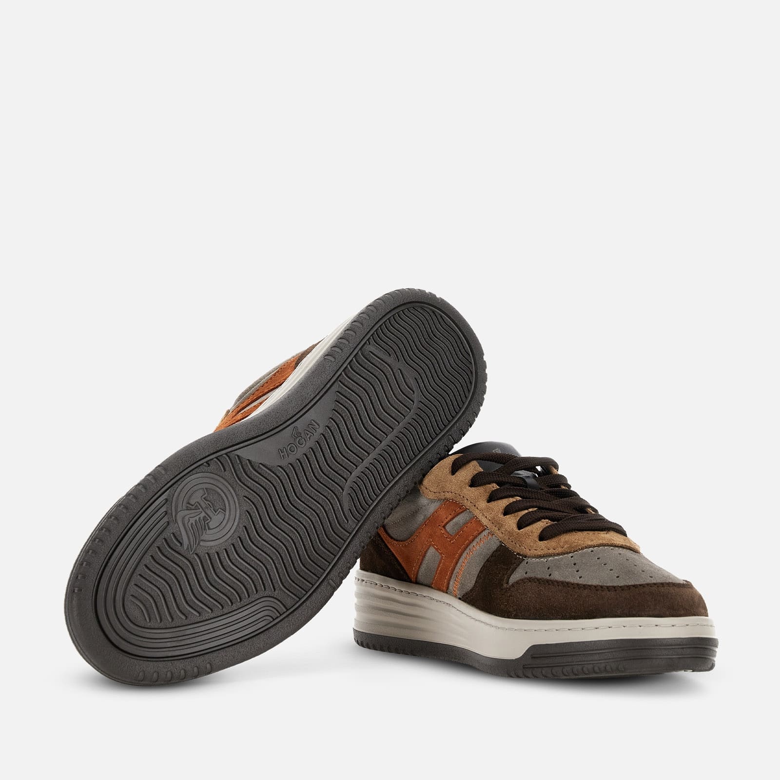 Sneakers Hogan H630 Brown Grey - 5