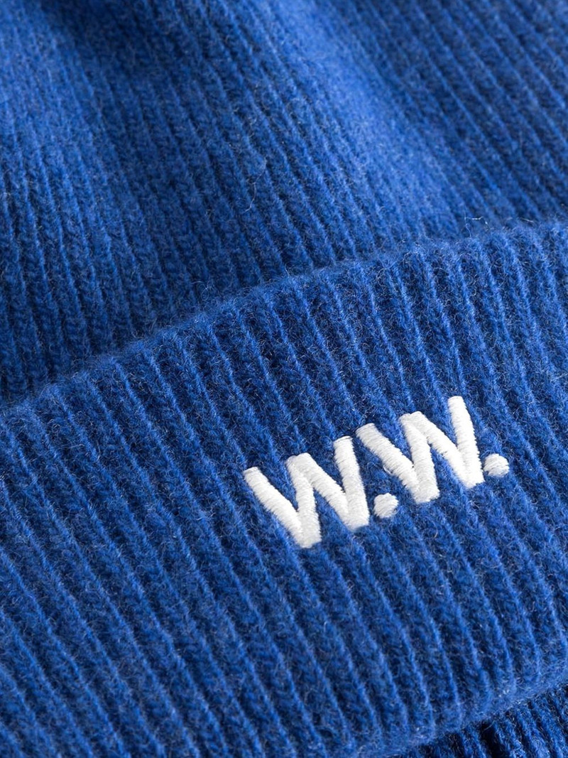 Wood Wood ribbed beanie outlook