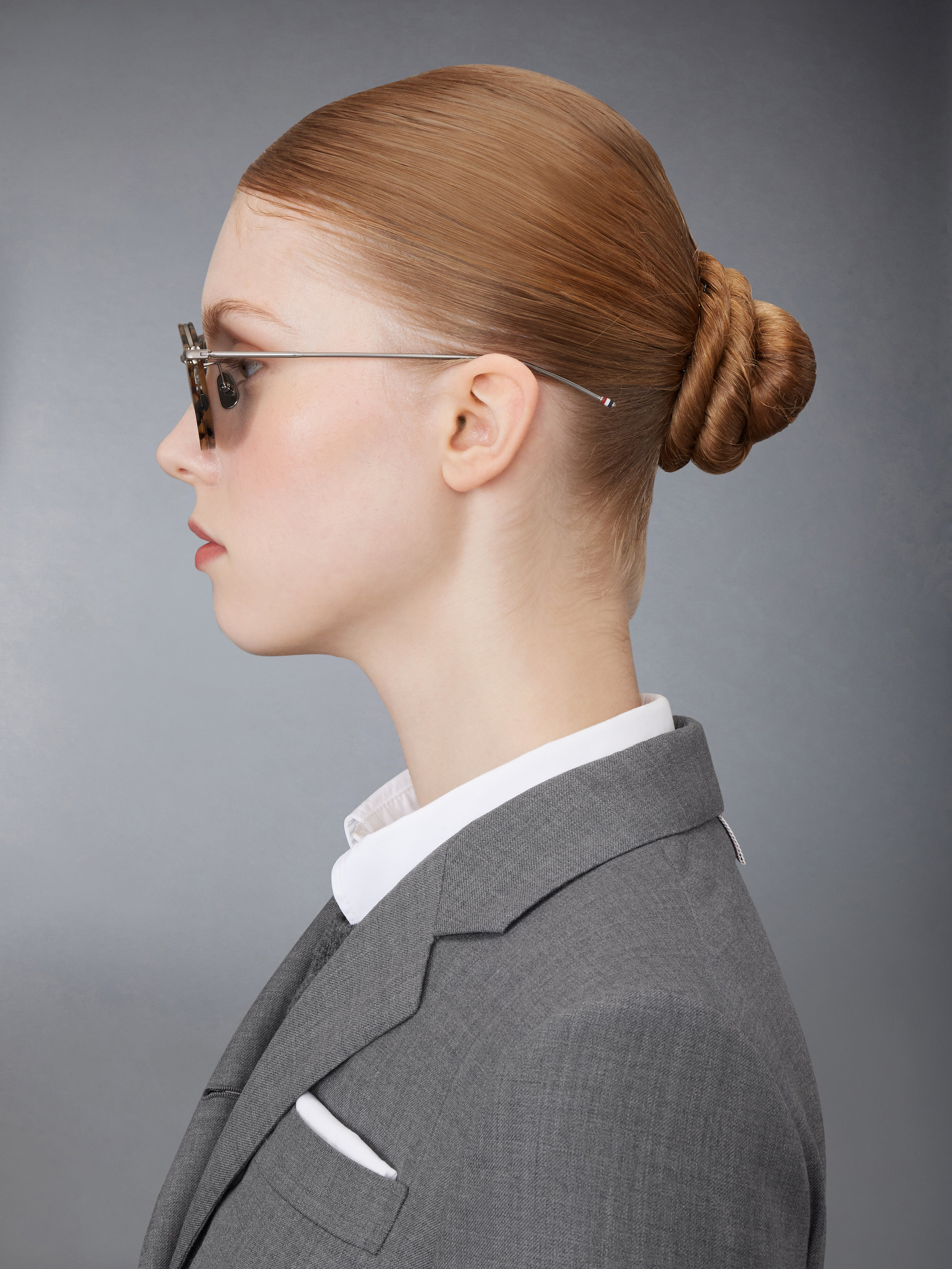 Acetate And Titanium Round Sunglasses - 4