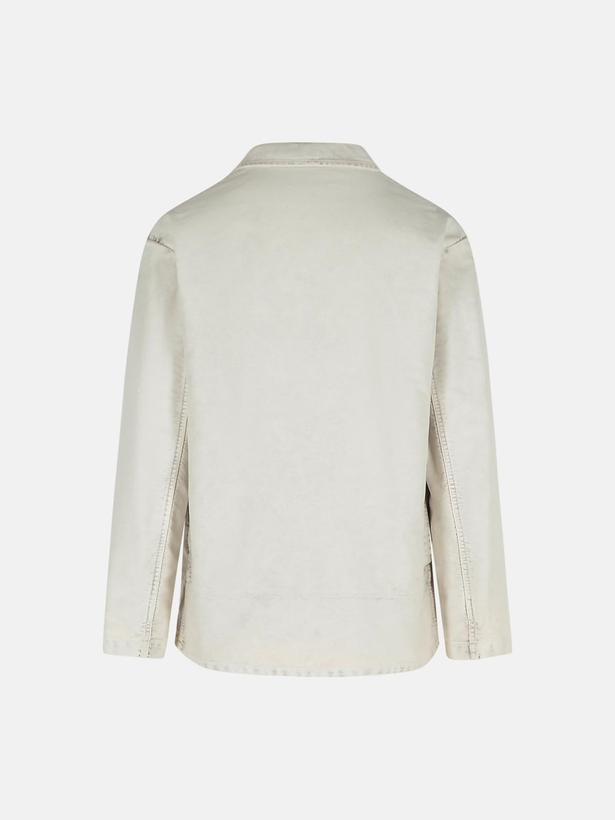 GRAY COTTON JACKET - 3