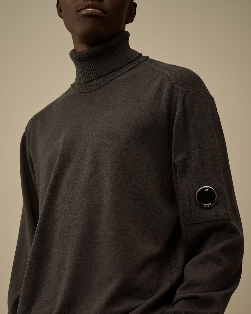 Extrafine Merino Wool Turtleneck Sweater 5
