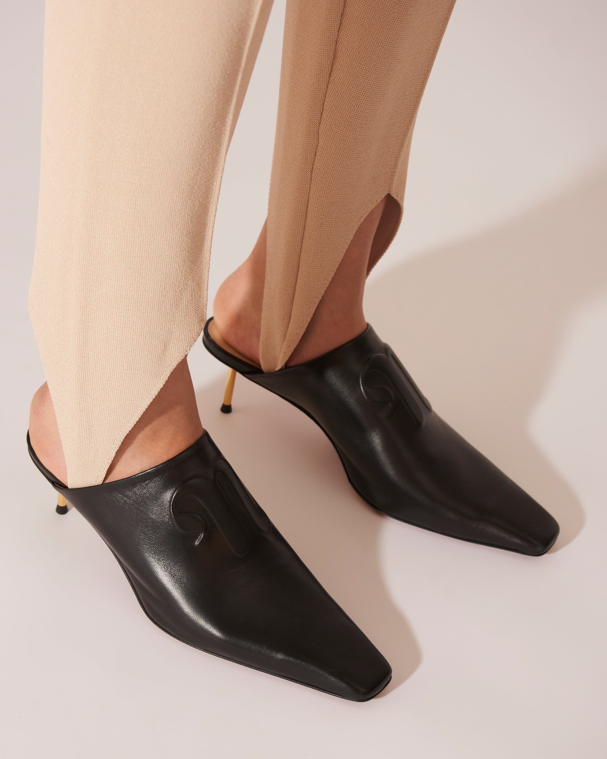 Knitted Stirrup Pants - 2