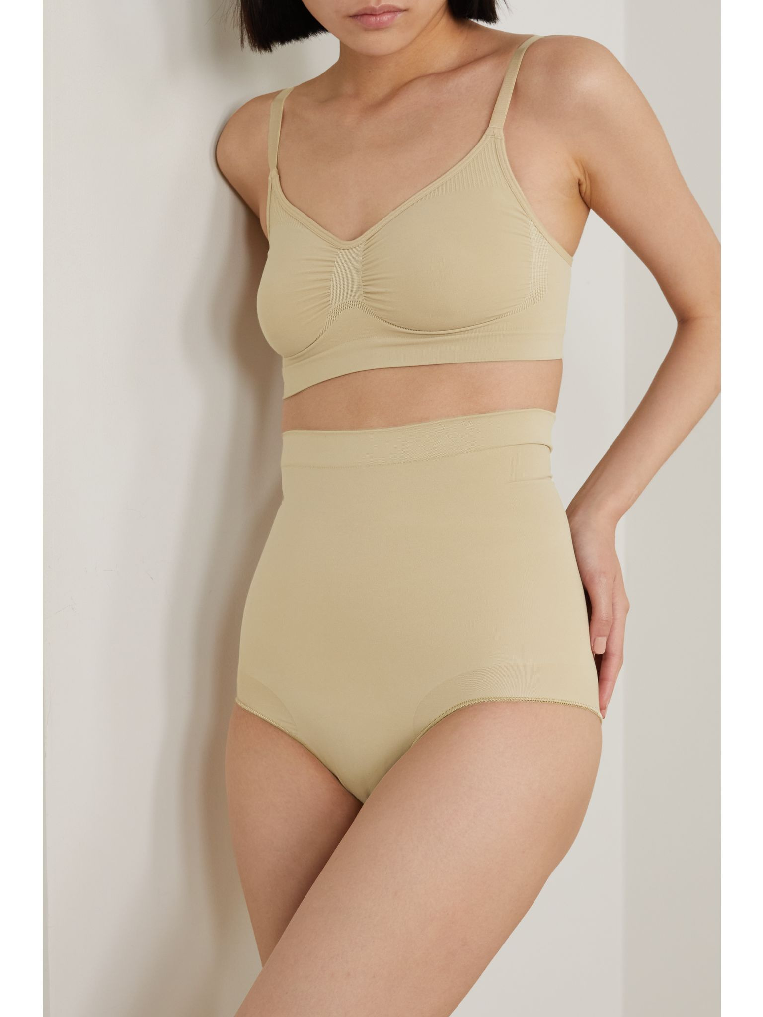 Seamless Sculpt Sculpting High Waist briefs - Clay Neutral - 2