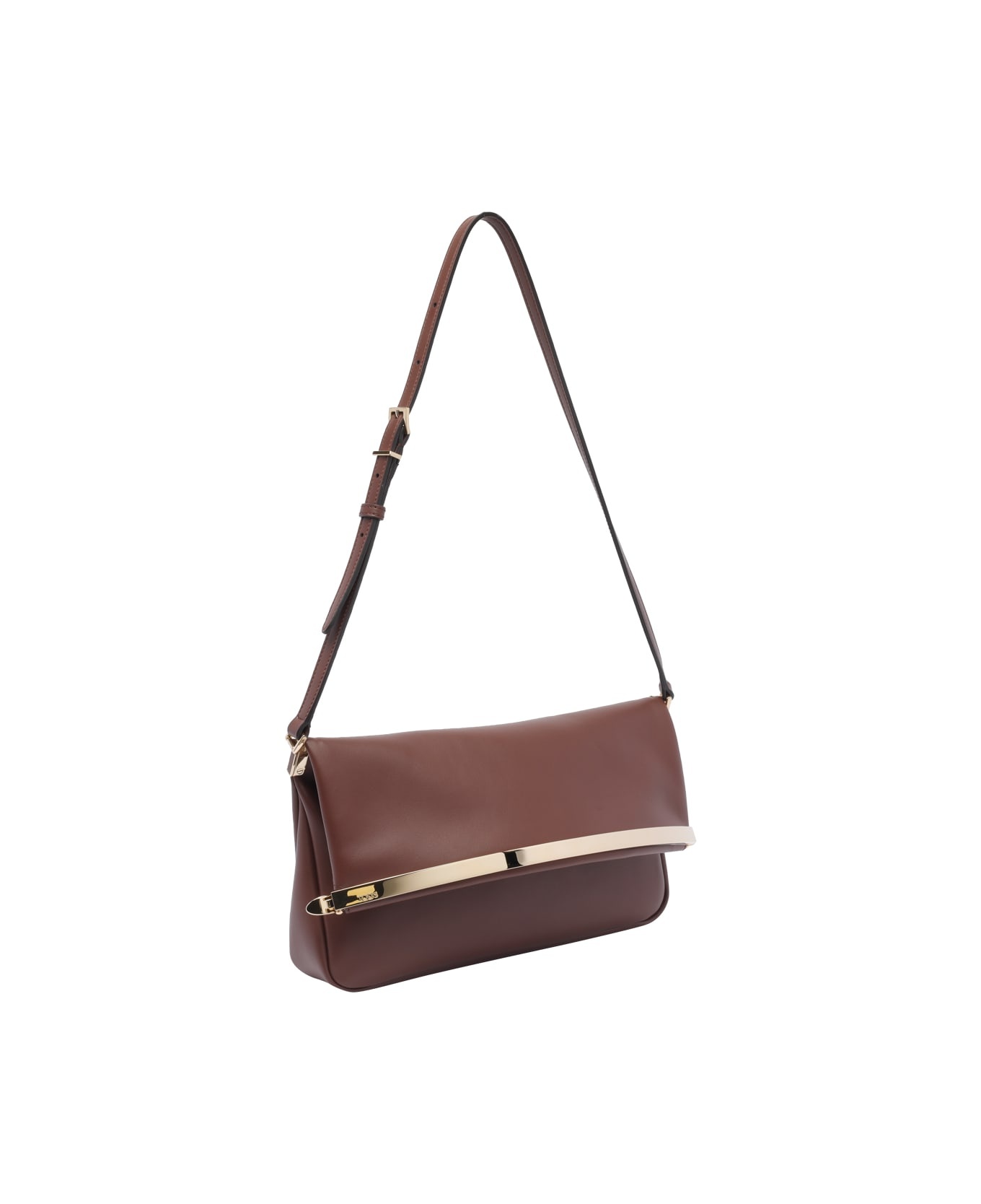 Small Leather Flap Bag - 3