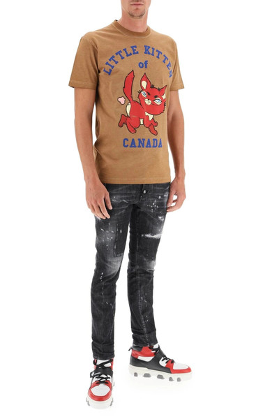 DSQUARED2 KITTEN PRINT T-SHIRT outlook