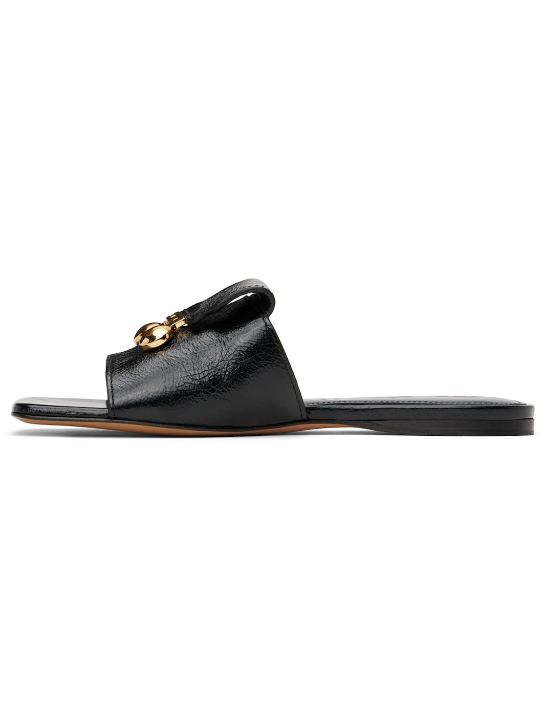Black Leather Trunkaroo Sandals - 3
