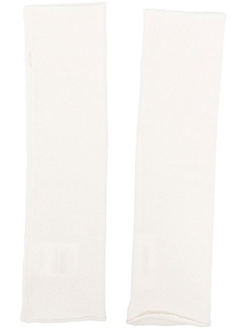 Aspen cashmere fingerless gloves 1