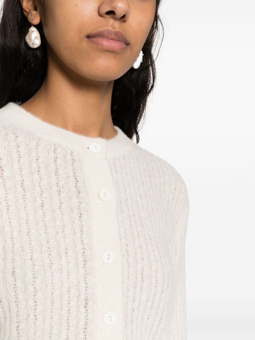 Milo cable-knit cardigan - 5