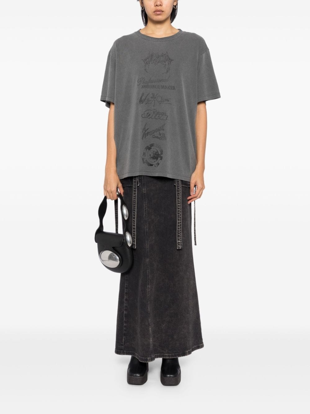 muti logo T-shirt - 2