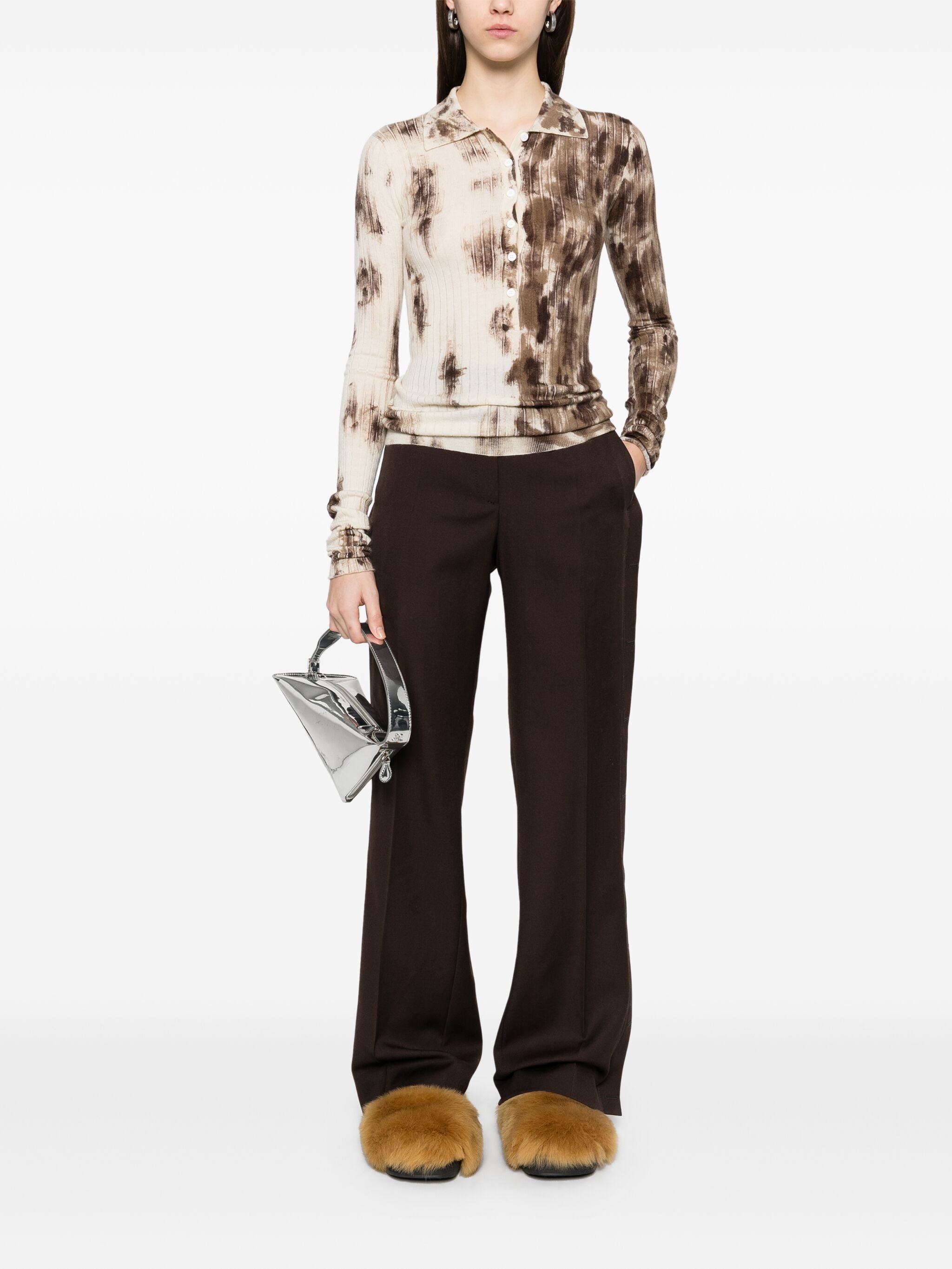 Virgin-wool Wide-leg Trousers - 2