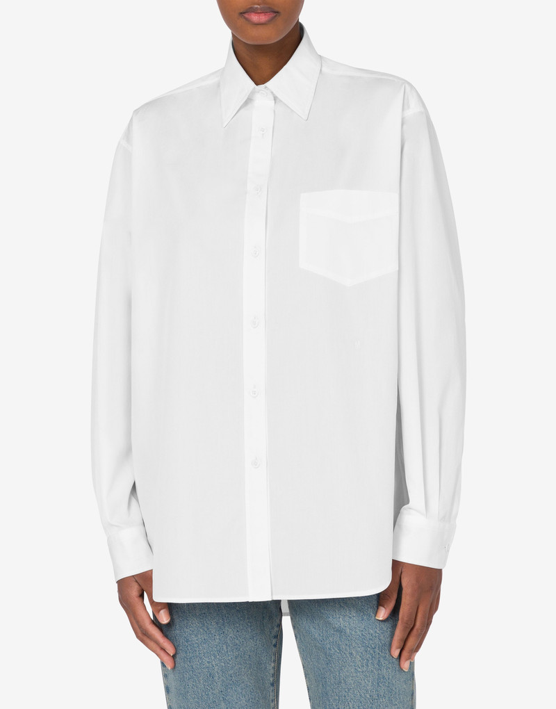 Moschino SHIRT IN COTTON POPLIN outlook