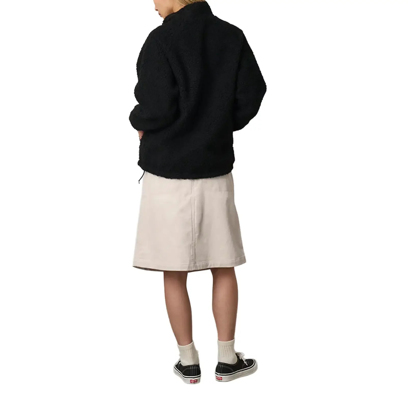 Reversible Sherpa Jacket "Charcoal Black" - 6
