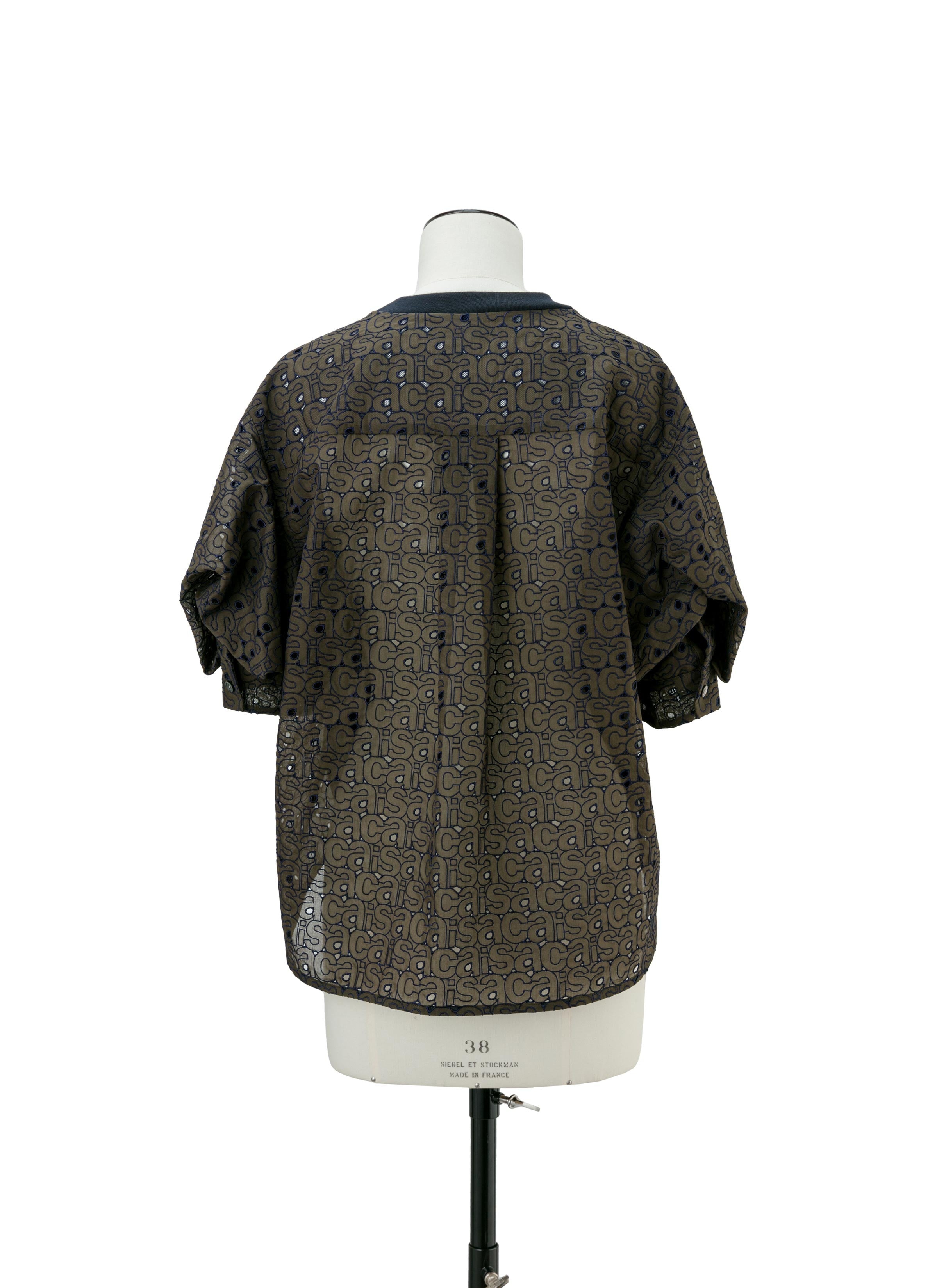 sacai Embroidery T-Shirt - 3