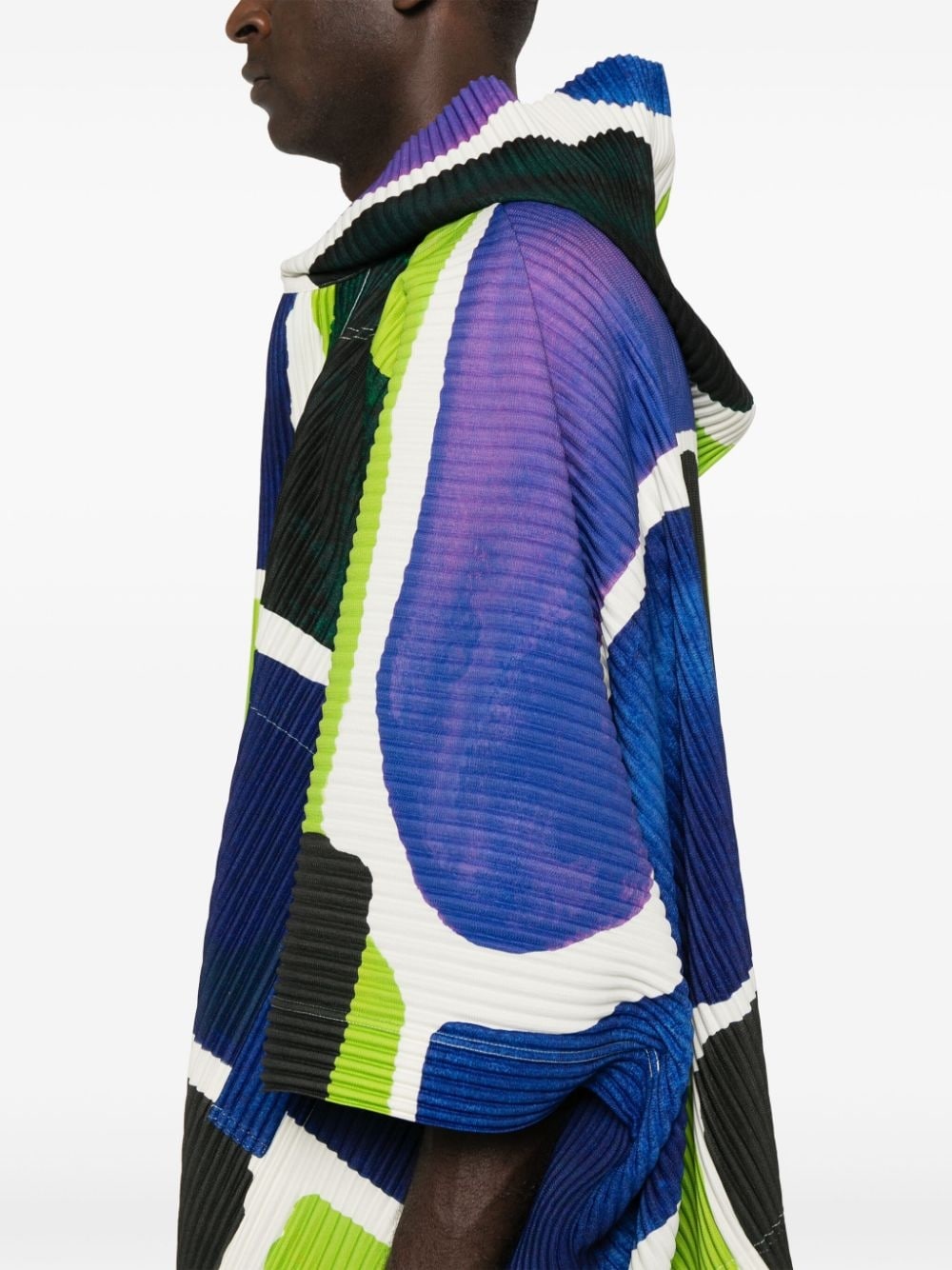 Landscape plissé-effect jacket - 5