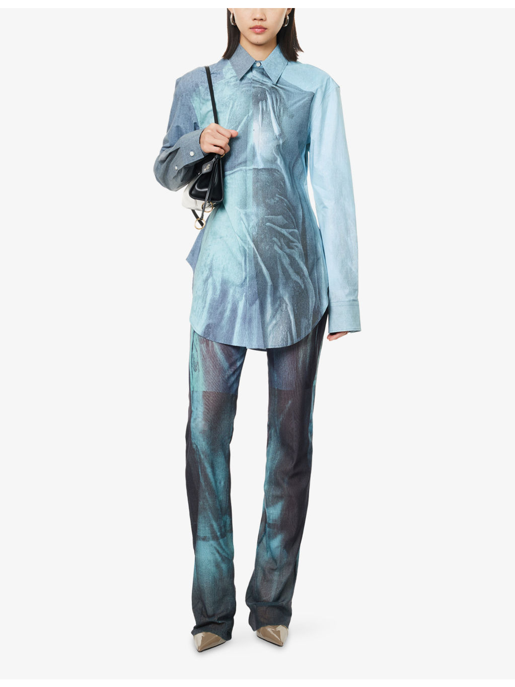 Oversized Water Cotton Shirt - 2