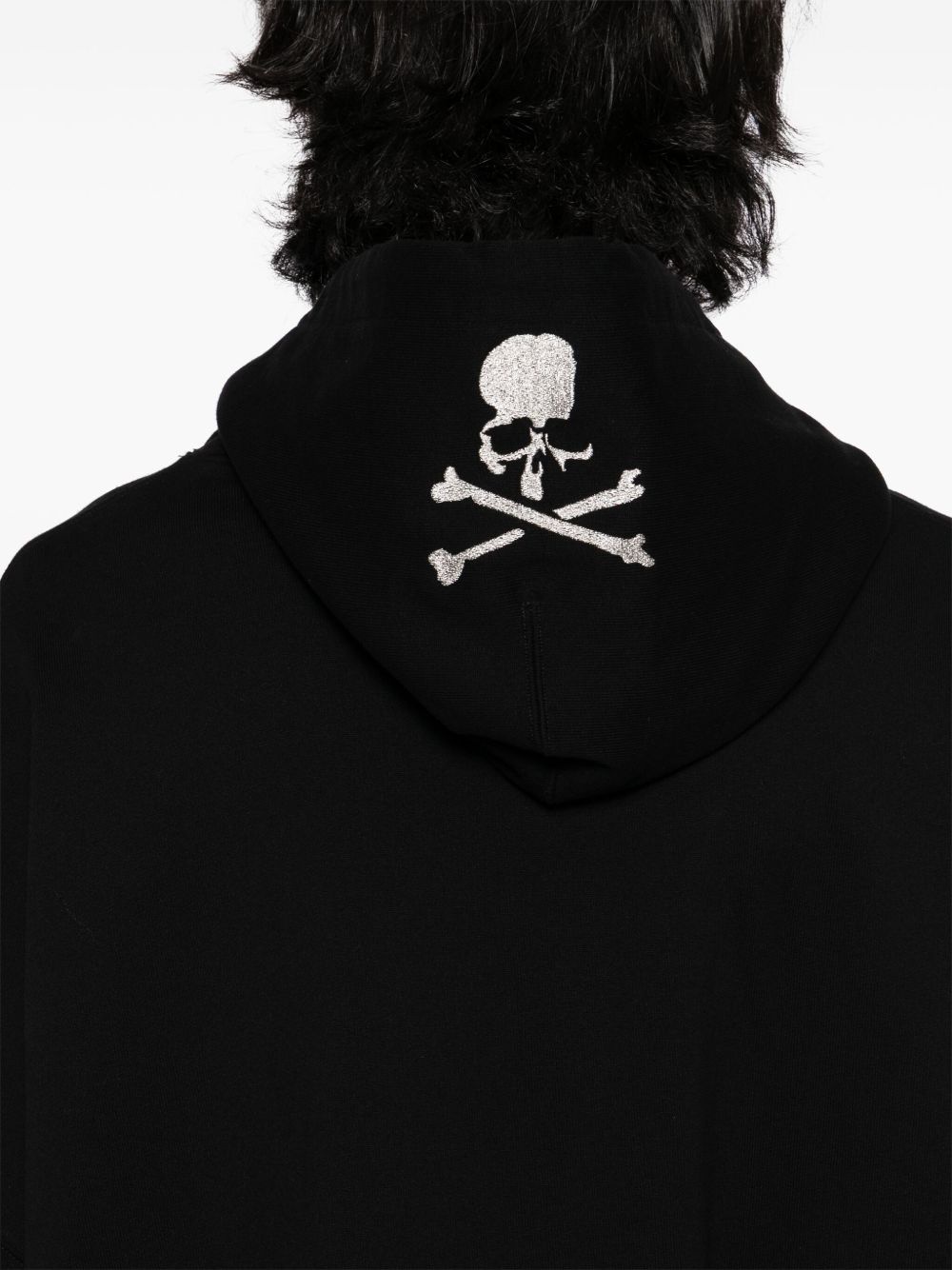 logo-embroidered hoodie - 5