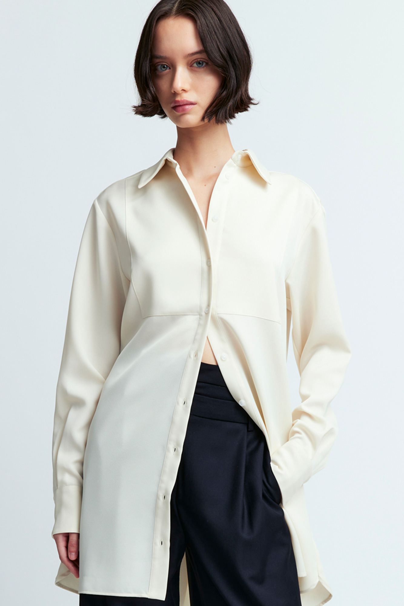 ROGA MINI DRESS IN CREPE - 2