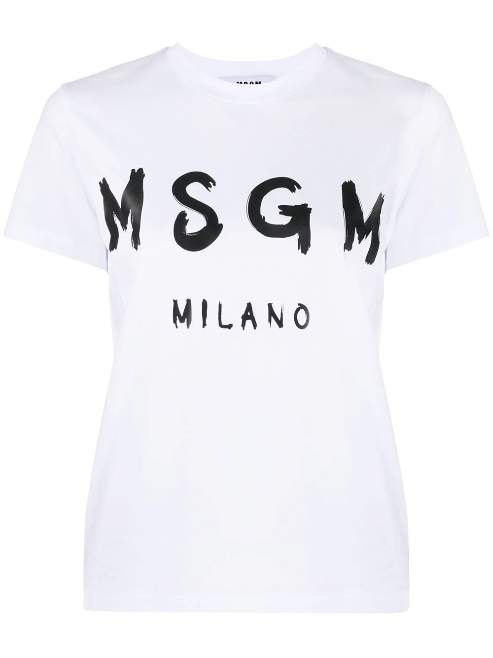 logo print T-shirt - 1