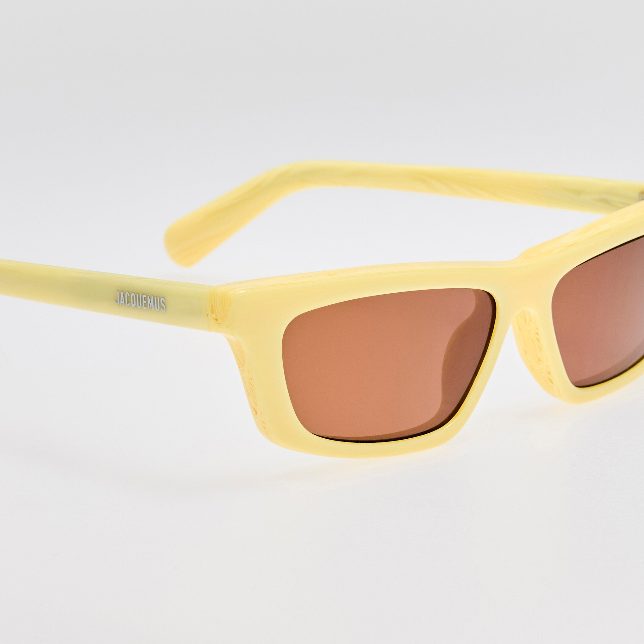 Trapezi Sunglasses in Yellow Stripe - 5