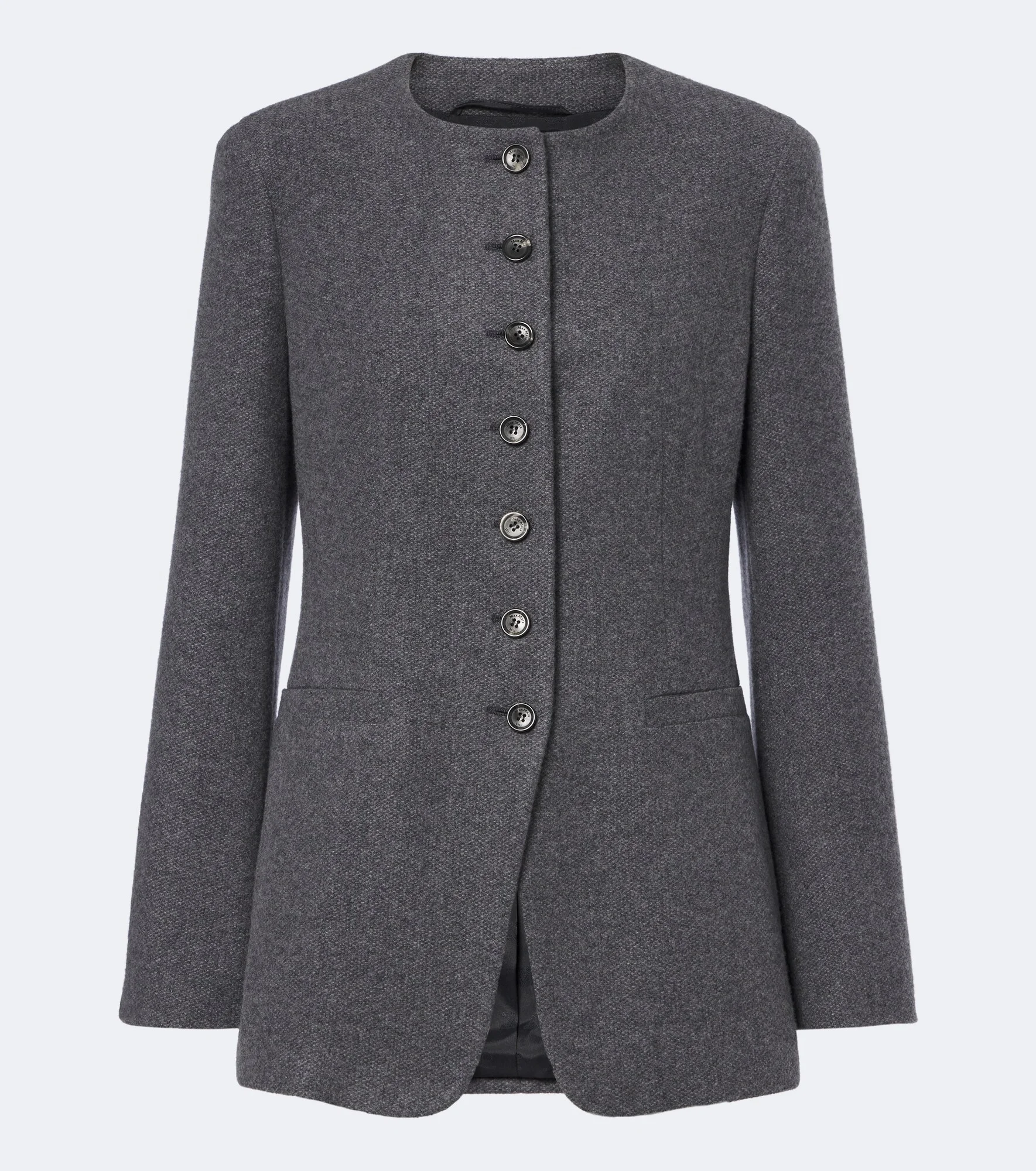 Cashmere bouclé jacket - 1