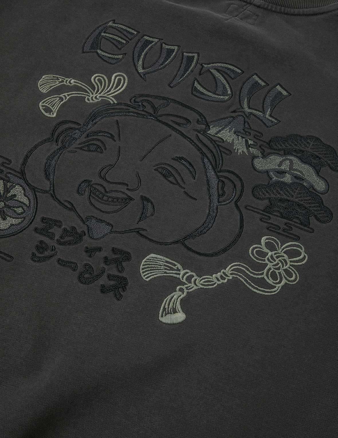 Godhead and Logo Embroidery Relax Fit Sweatshirt - 7