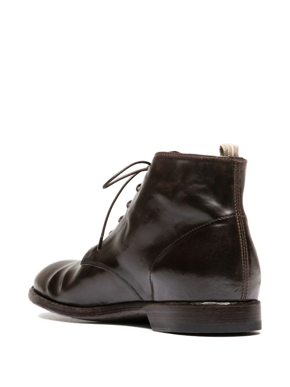 Sound lace-up leather boots - 4