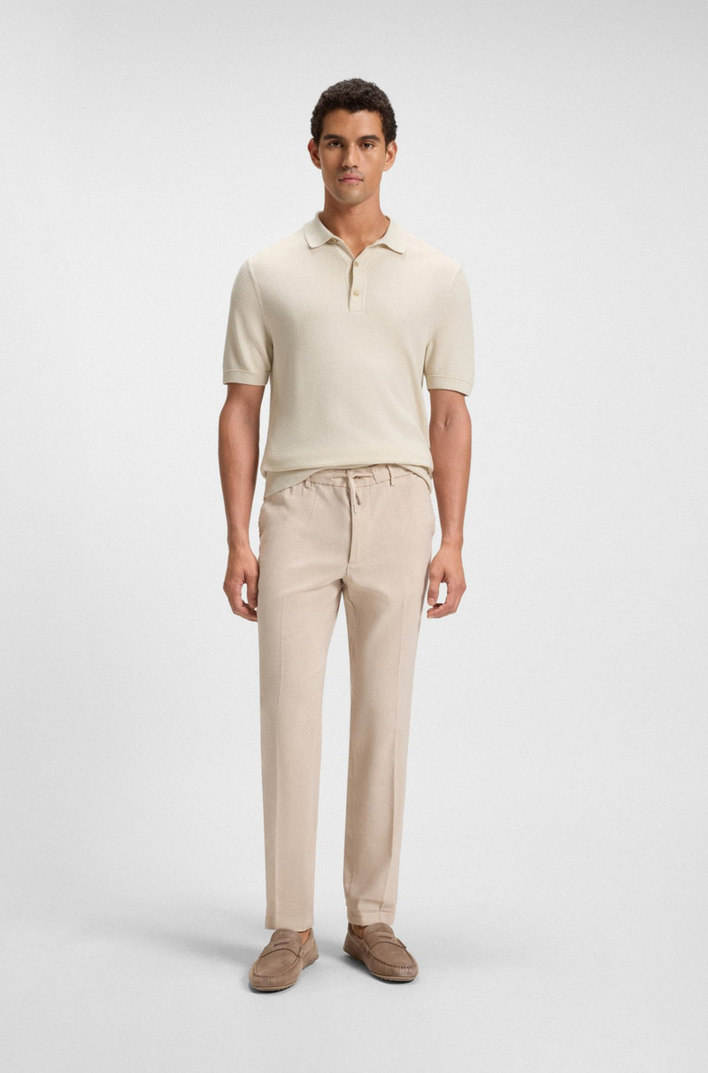 BOSS PORTUGUESE-CRAFTED MOCCASIN LOAFERS IN SUEDE WITH PENNY TRIM outlook