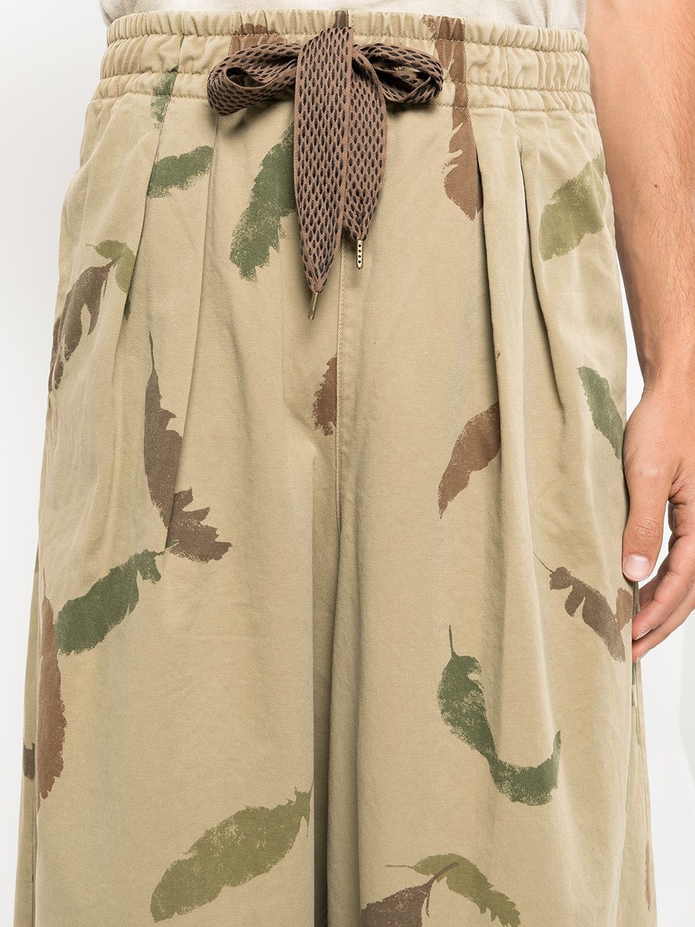 Camo Rude Buggy wide-leg trousers - 5